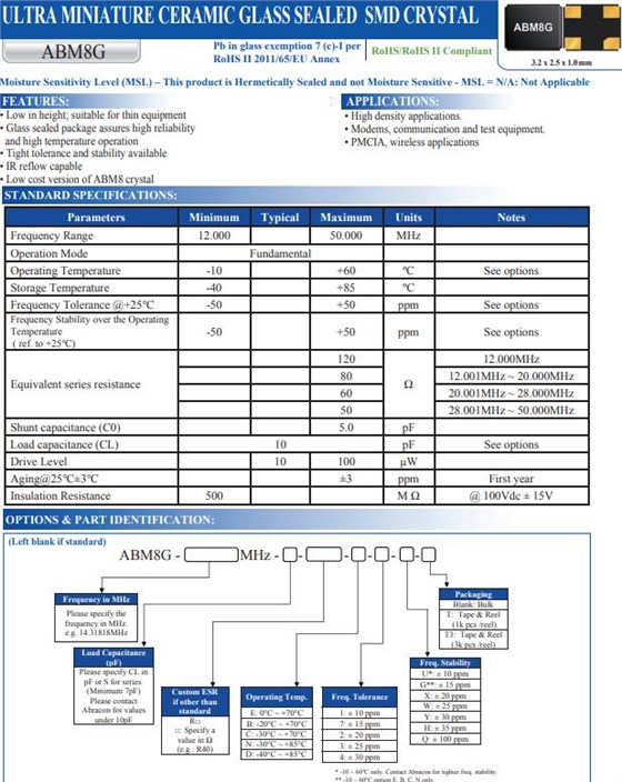 ABM8G-20.000MHZ-B4Y-T 17