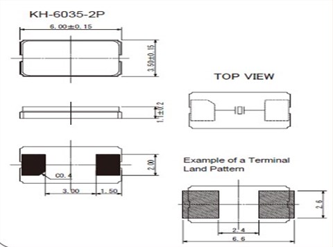 贴片晶振,国产晶振,KH-6035晶振