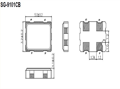 爱普生晶振,有源晶振,SG-9101CB晶振,X1G0053110011晶振