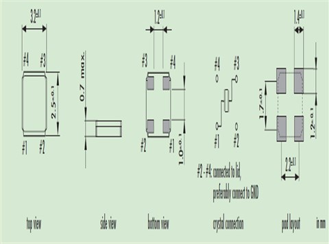 Q16.0-JXS32-12-30/50-T1-LF,Jauch石英晶振,欧美进口晶振