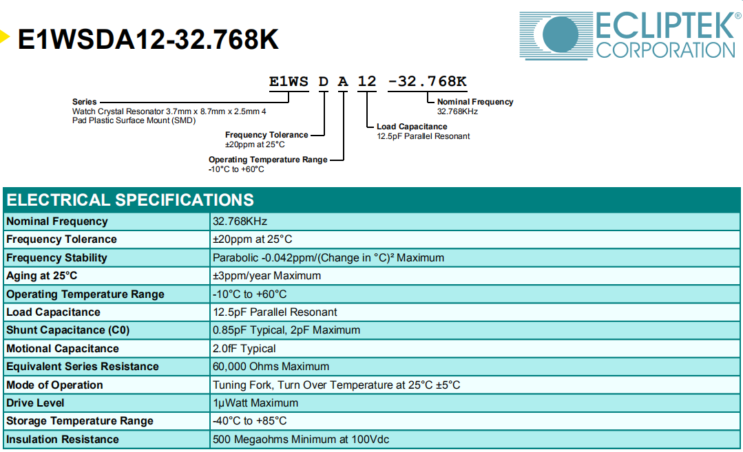 E1WSDA12-32.768K 8038