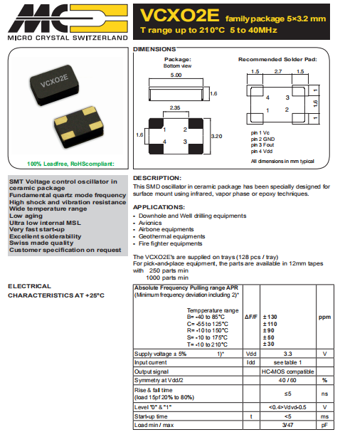 VCXO2E