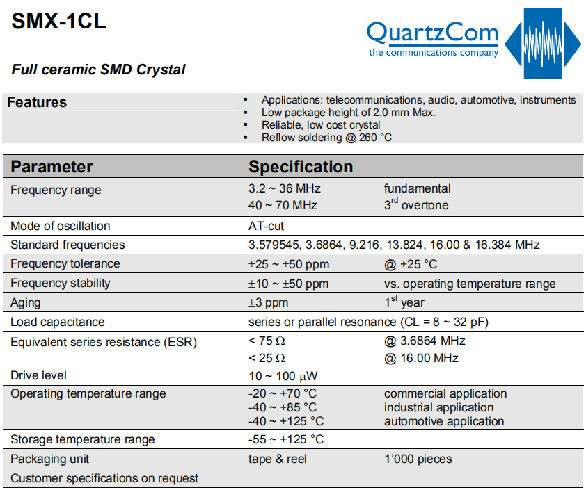 SMX-1CL