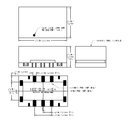 T1250 9.14 x 14.22 TCXO