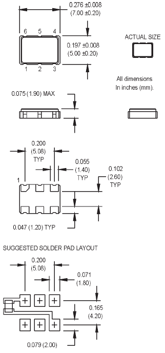 M630x 5070 TCXO TCVCXO