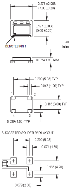 M6029 M6030 5070 TCXO TCVCXO