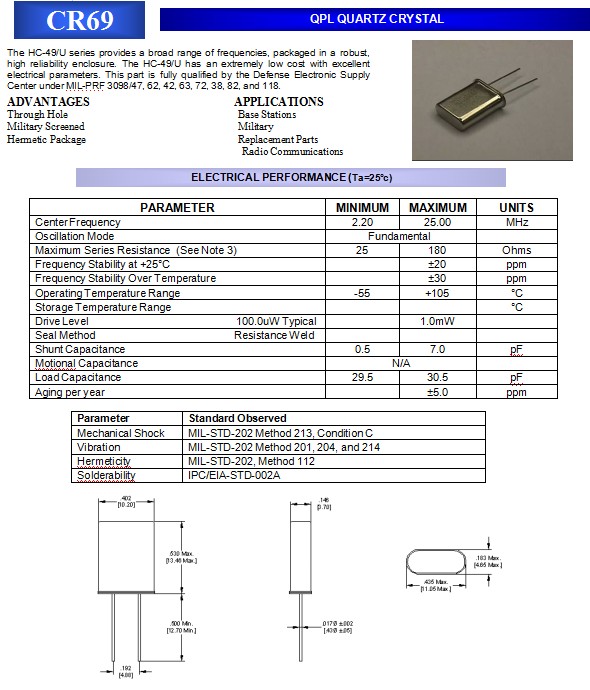 CR69 HC-49-1