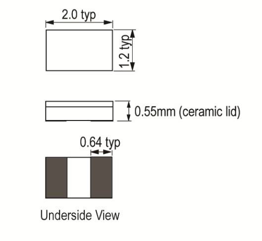 IQD晶振,CX16VTF晶振,32.768K钟表晶振