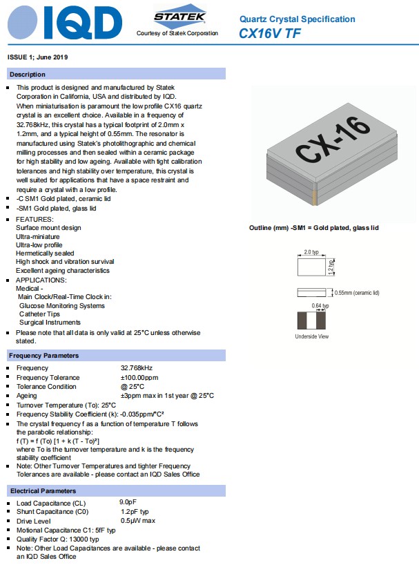 CX16VTF-1