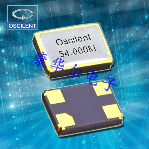 Oscilent晶振,278-20.0M-20-W晶振,3225mm贴片晶振