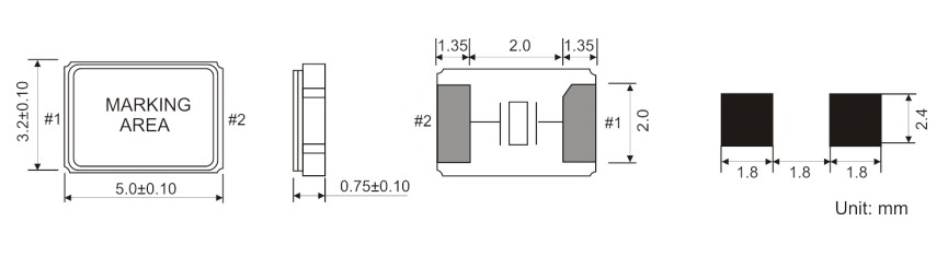 PETERMANN晶振,SMD0503/2晶振,SMD0503/2 27.000MHz30/50/-40+125/20pF晶振