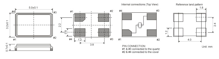 PETERMANN晶振,SMD0503/4晶振,SMD0503/427.000MHz10/15/-40+85/10pF晶振