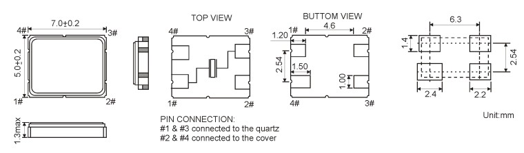 PETERMANN晶振,SMD0507/4晶振,SMD0507/427.000MHz10/15/-40+85/10pF晶振