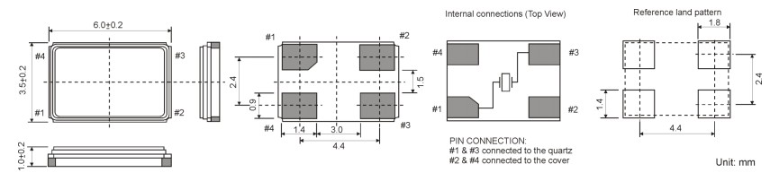 PETERMANN晶振,SMD0603/4晶振,SMD0603/427.000MHz 30/50/-40+125/20pF晶振