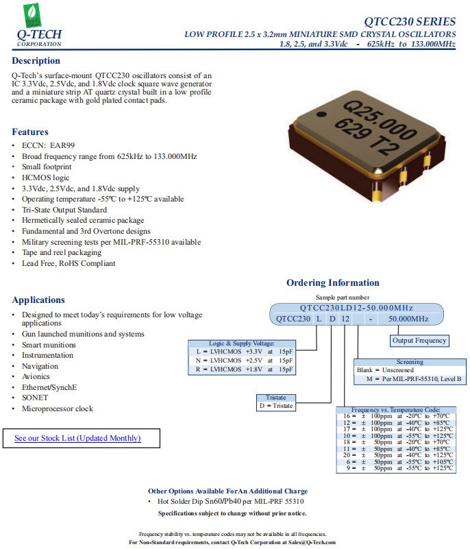 QTCC230 -1