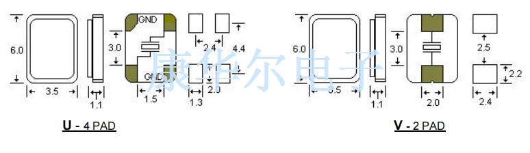 STD晶振,U-4PAD晶振,AAU20M000000FLE18H晶振