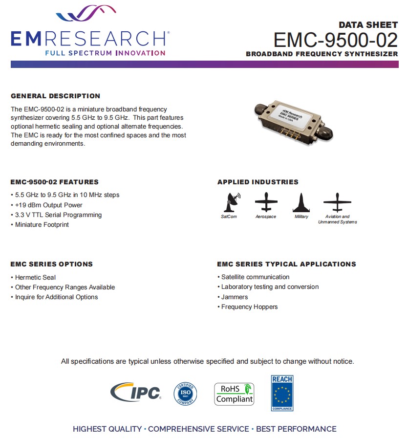 EMC-9500-02规格