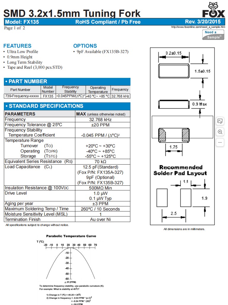 FX135A规格