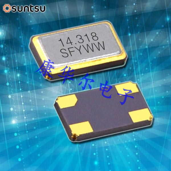 SXT53410BE17-25.000M,5032mm晶体,SUNTSU测试设备晶振